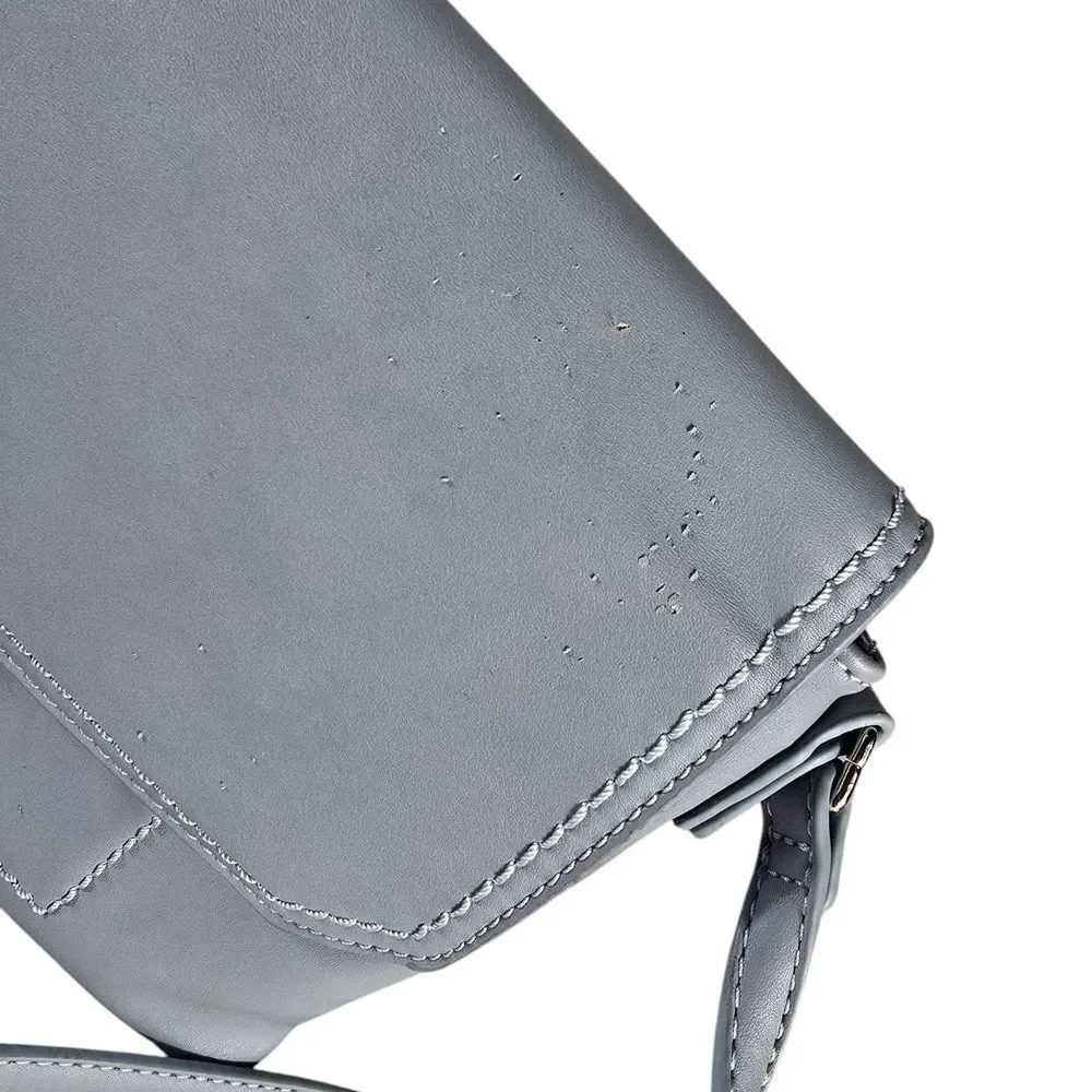 Kaari Blue Elegant Gray Crossbody Bag